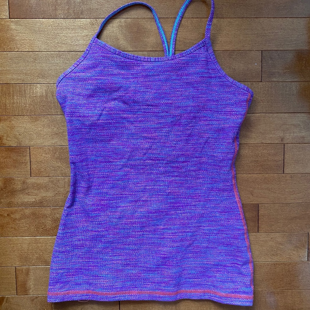 Ivivva Purple Athletic Racerback Tank Top